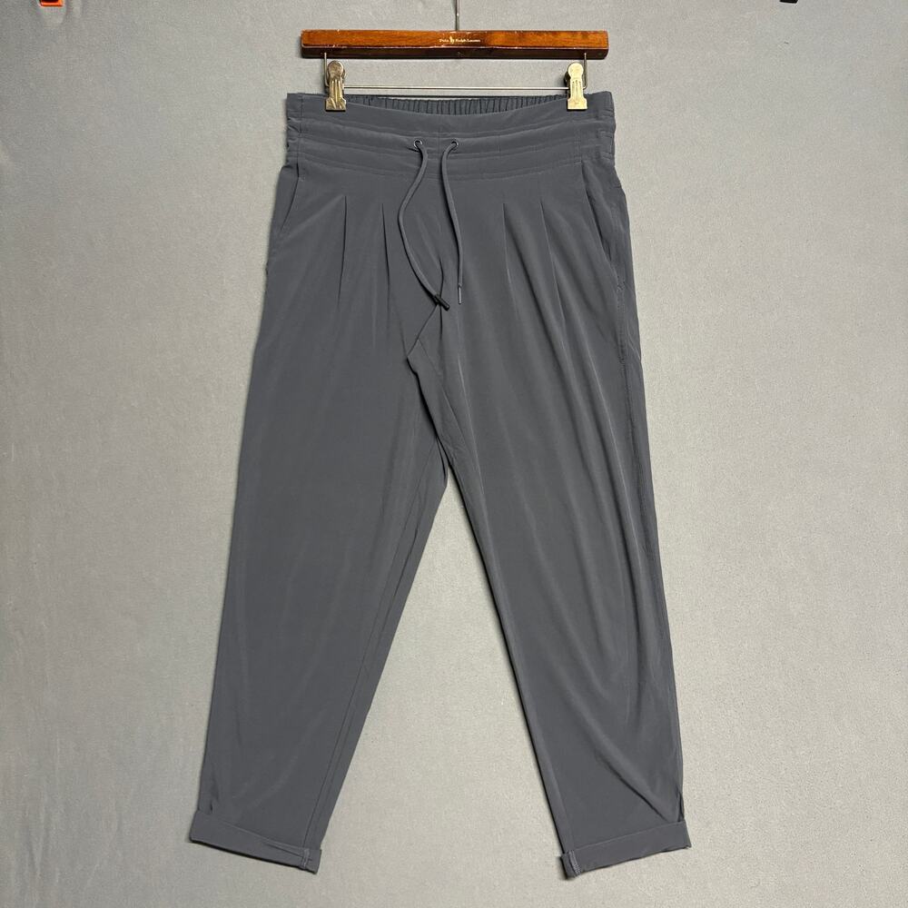 prAna Women's Gray Breathe Fabric Tapered Ankle Pants XS Uptown‎ Joggers